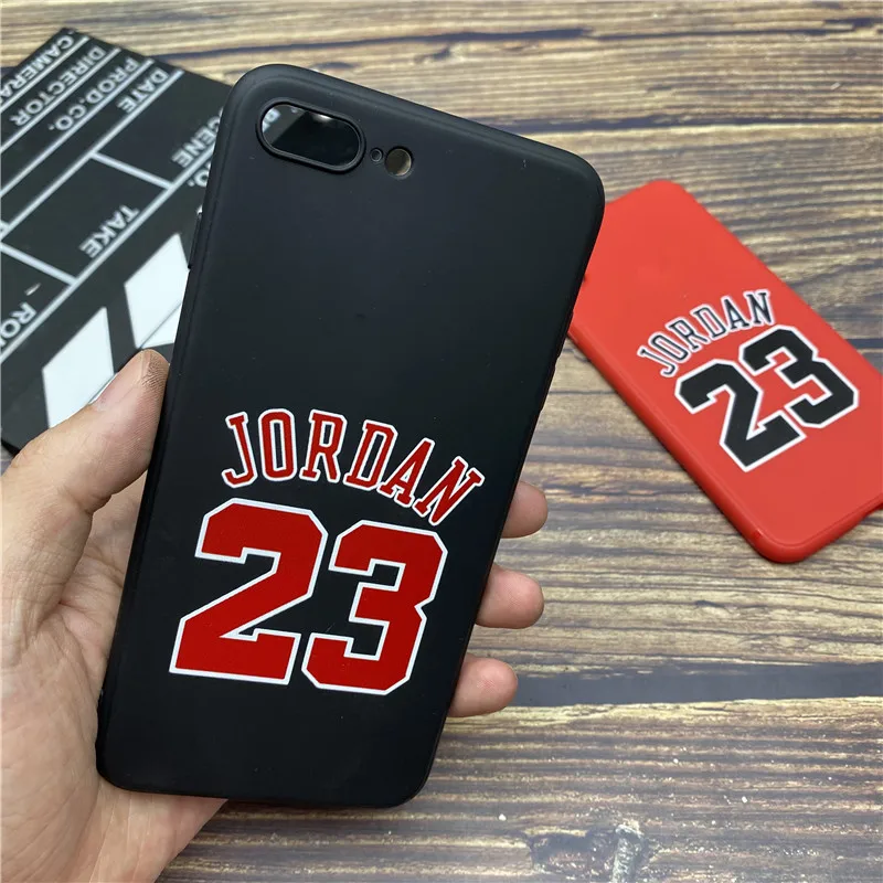 Новый спортивный мягкий чехол 23 для iphone 12 11 pro x xs max xr 8 7 6 6S plus SE 2 матовый