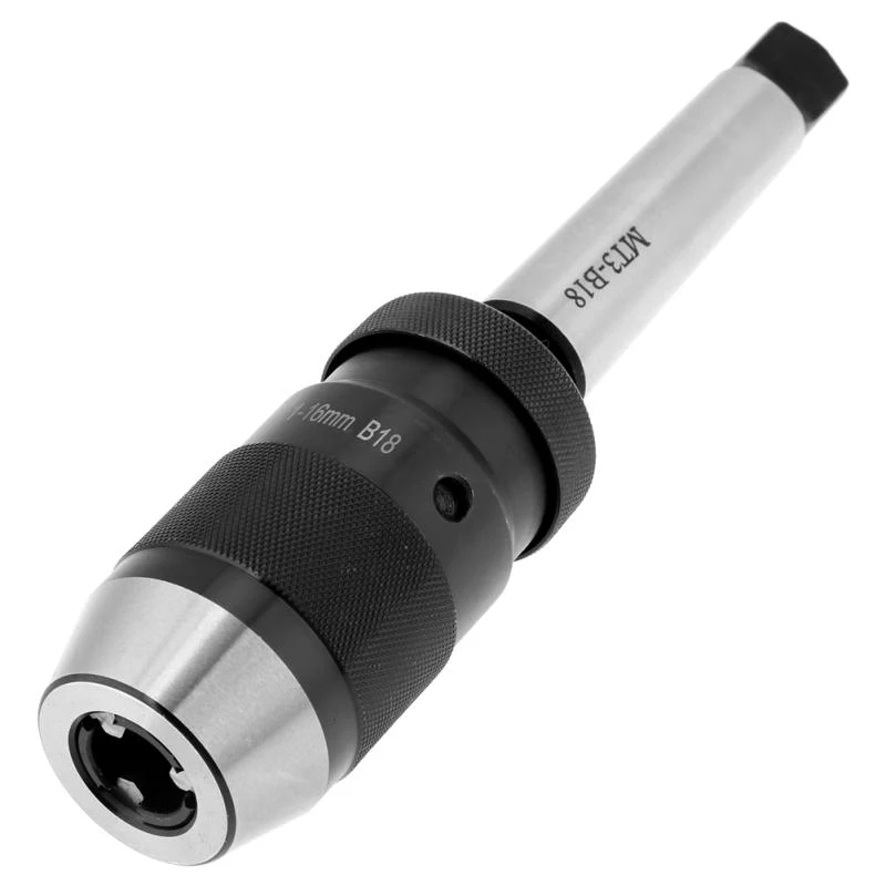 

Стальной самозатягивающийся сверлильный патрон, 1-16 мм, MT3-B18, конусная оправка