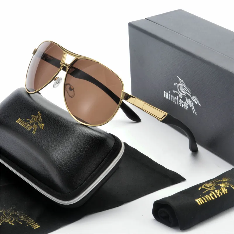 Новинка 2020 Классические Металлические поляризованные солнцезащитные очки