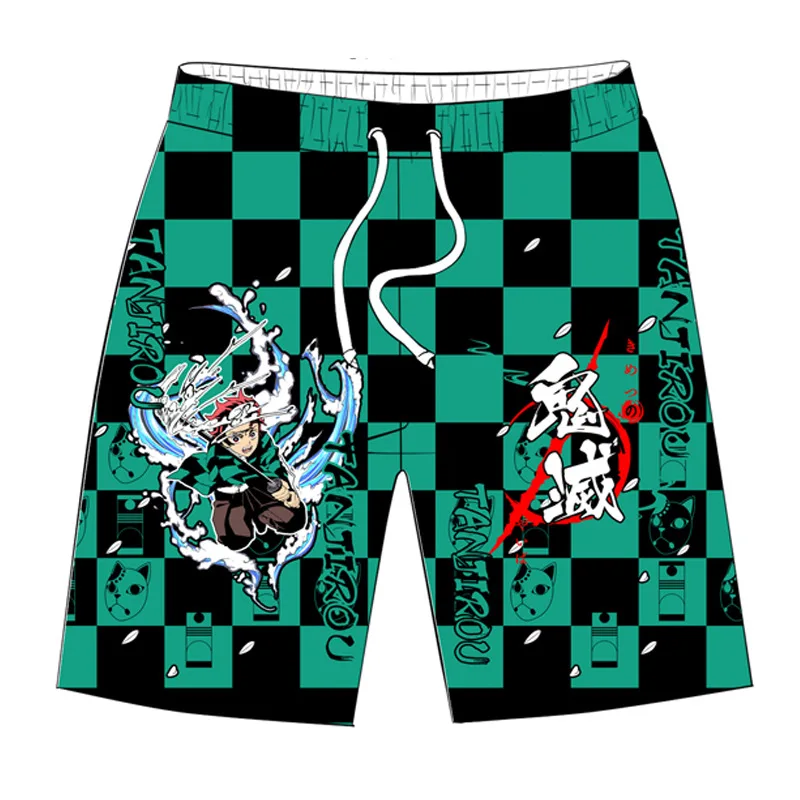 Аниме Мой маленький демон убийца шорты для косплея летние большие рисунками из