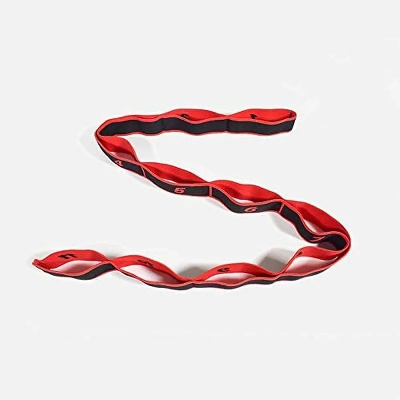 

Exercise Resistance Band Elastic Yoga Strap/Band 11 Loops Leg Stretching Strap Flexibility Training Tool Ballet Dancer Gymnast