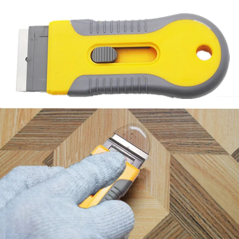

Flexible Window Cellphone Screen Retractable Blade Plastic Handle Remove Glue Razor Scraper Scraper Squeegee UV Glue Remover