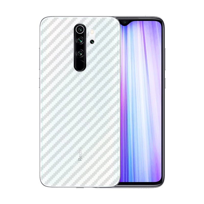 3 шт./лот Ультратонкий Тонкий прозрачный стикер из углеродного волокна для Xiaomi Redmi