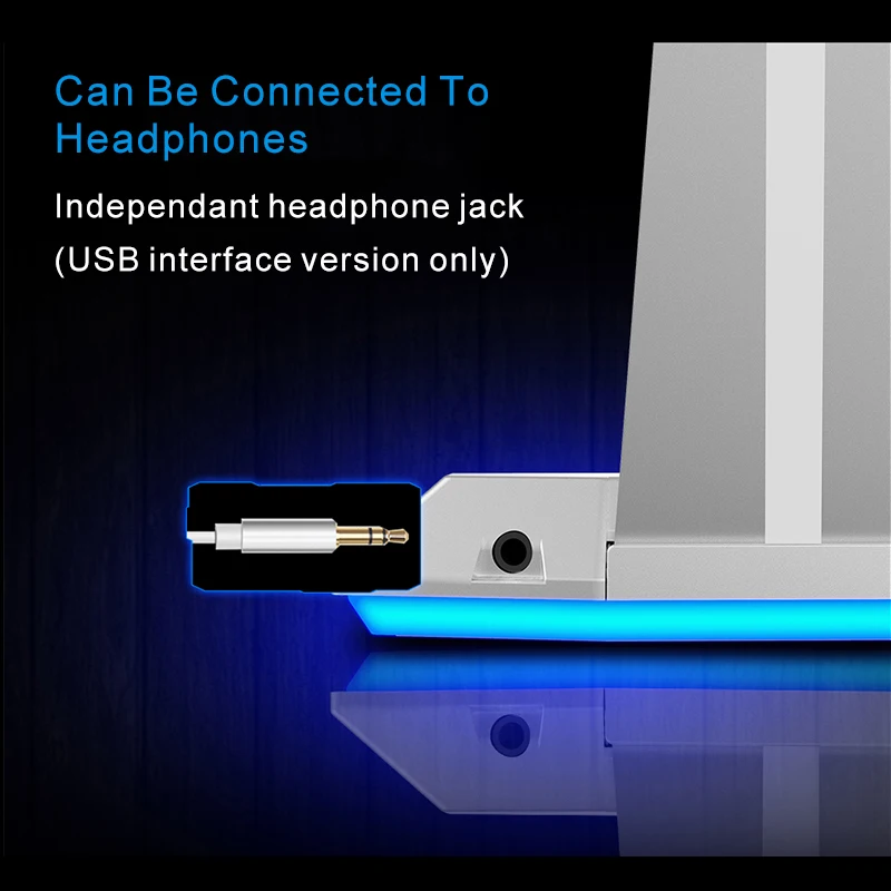 PopuPine компьютерный микрофон запись 3 5 мм USB проводной металлический