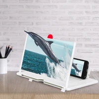 12 inch 3d phone screen magnifying amplifier portable mobile cinema display enlarged magnifier expander