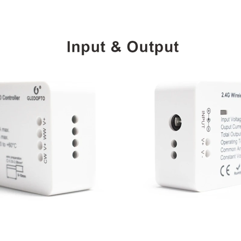 G светодиодный OPTO WW/CW Смарт Управление Zigbee Системы Беспроводной освещение 12V 24V Rgb