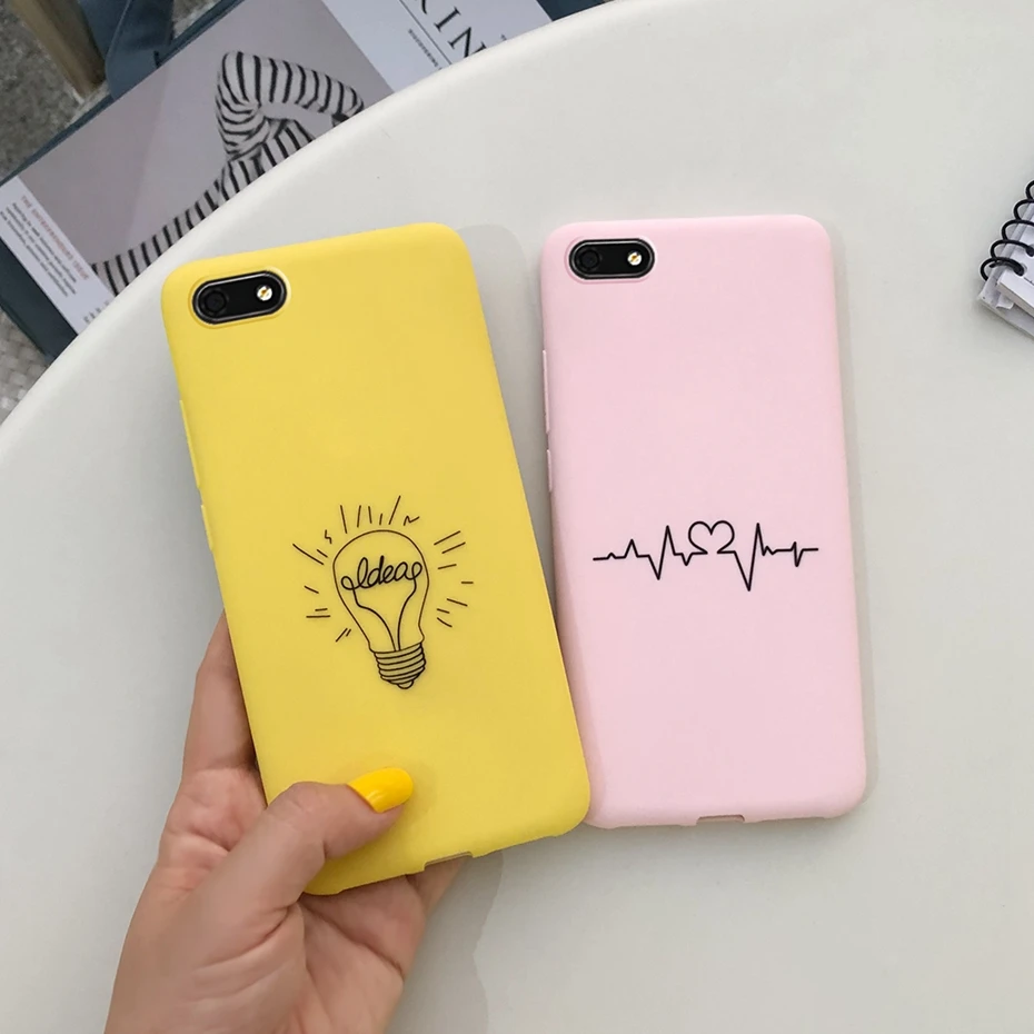Мягкий силиконовый чехол из ТПУ для Huawei Honor 7A 5 45 дюйма телефона 7 A зеркальная