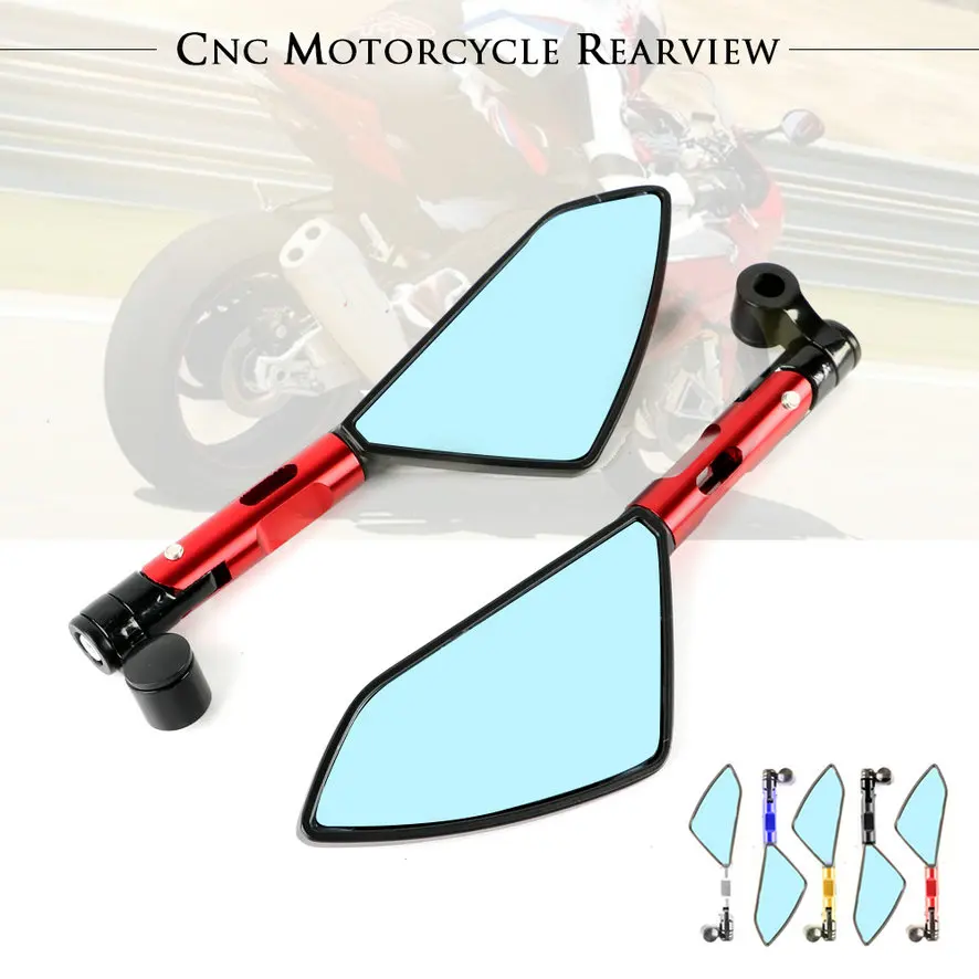 CNC алюминиевое мотоциклетное зеркало Moto Accessoire БАР КОНЕЦ ЗАДНЕГО вида боковые