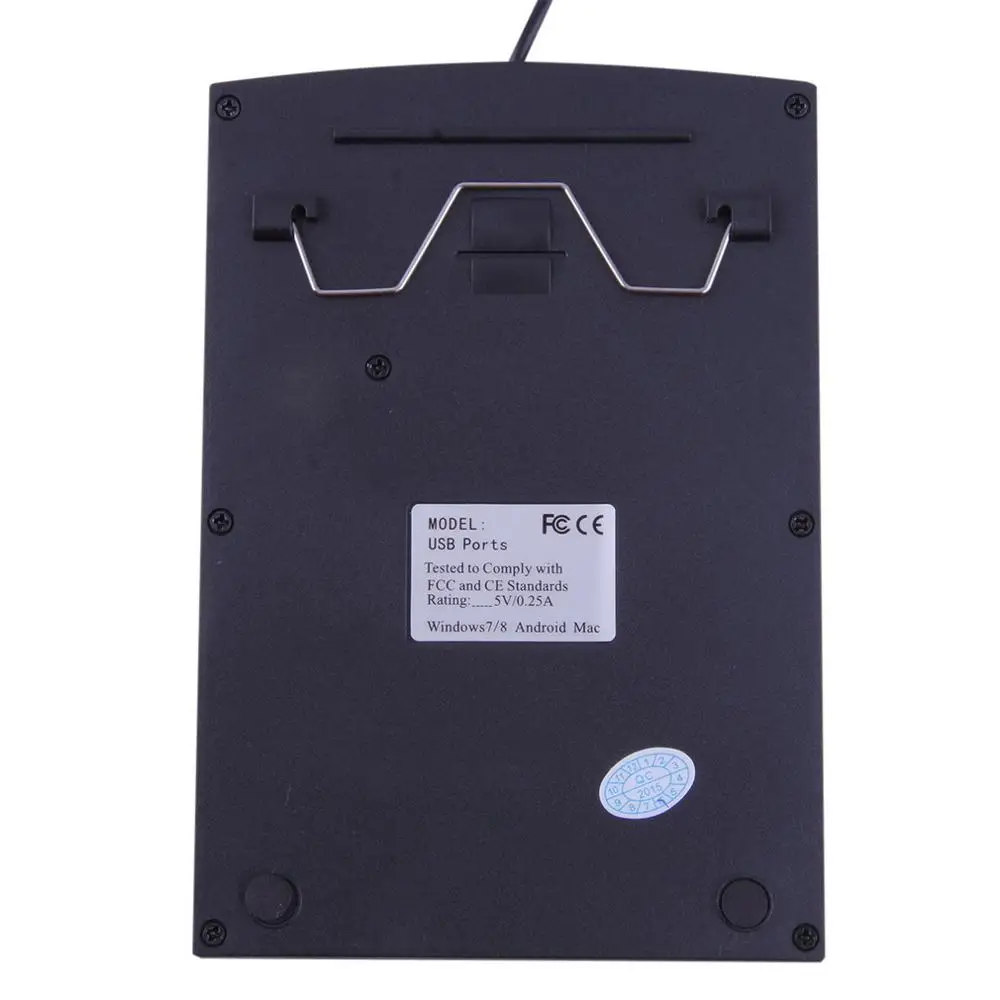 Мини USB клавиатура Проводная цифровая Адаптер клавиатуры 19 клавиш для ноутбука