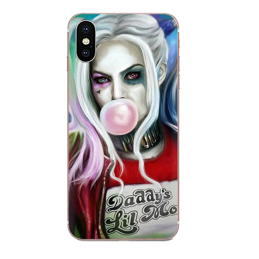 &quot Харли Квинн &quotМягкий чехол из ТПУ с принтом&quot аксессуары для Galaxy J1 J2 J3 J330 J4 J5 J6