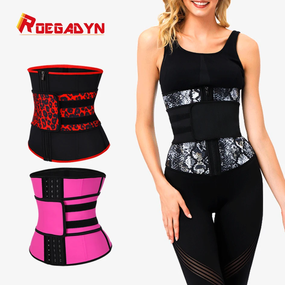 Тренажер для талии пояс уменьшения фигуры формирователь похудения из неопрена 7