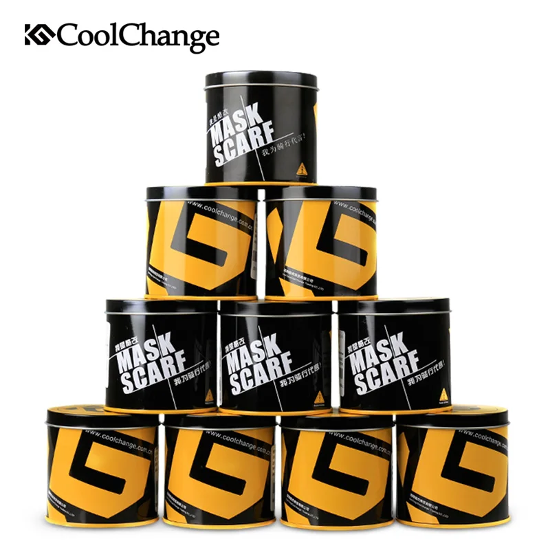 CoolChange Летний велосипедный шарф на открытом воздухе, спортивная повязка с защитой от УФ-лучей, ледяная ткань, велосипедная головная повязка, маска на шею и лицо, велосипедная бандана, головная повязка.