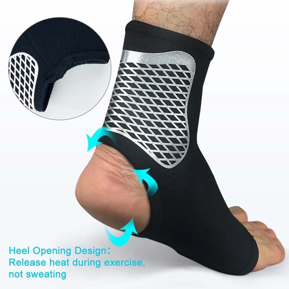

Ankle Support Protect Brace Compression Strap Achille Tendon Brace Sprain Protect Foot Bandage Running Sport Fitness Band New