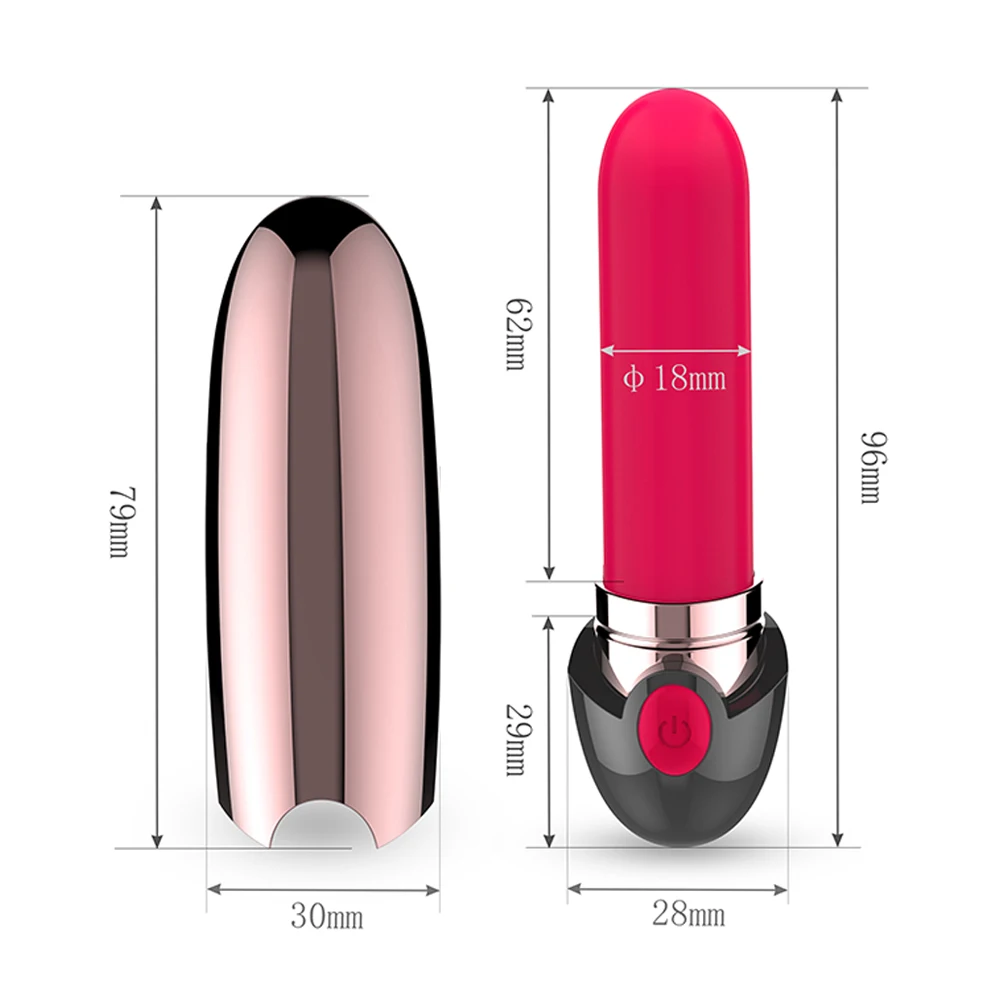 Мини-вибратор в виде губной помады секс-игрушки для пар мягкий инструмент