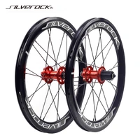 silverock alloy wheels 406 451 20 1 18 22in disc brake 40mm clincher g2 24h for neo fit blast minivelo folding bike wheelset