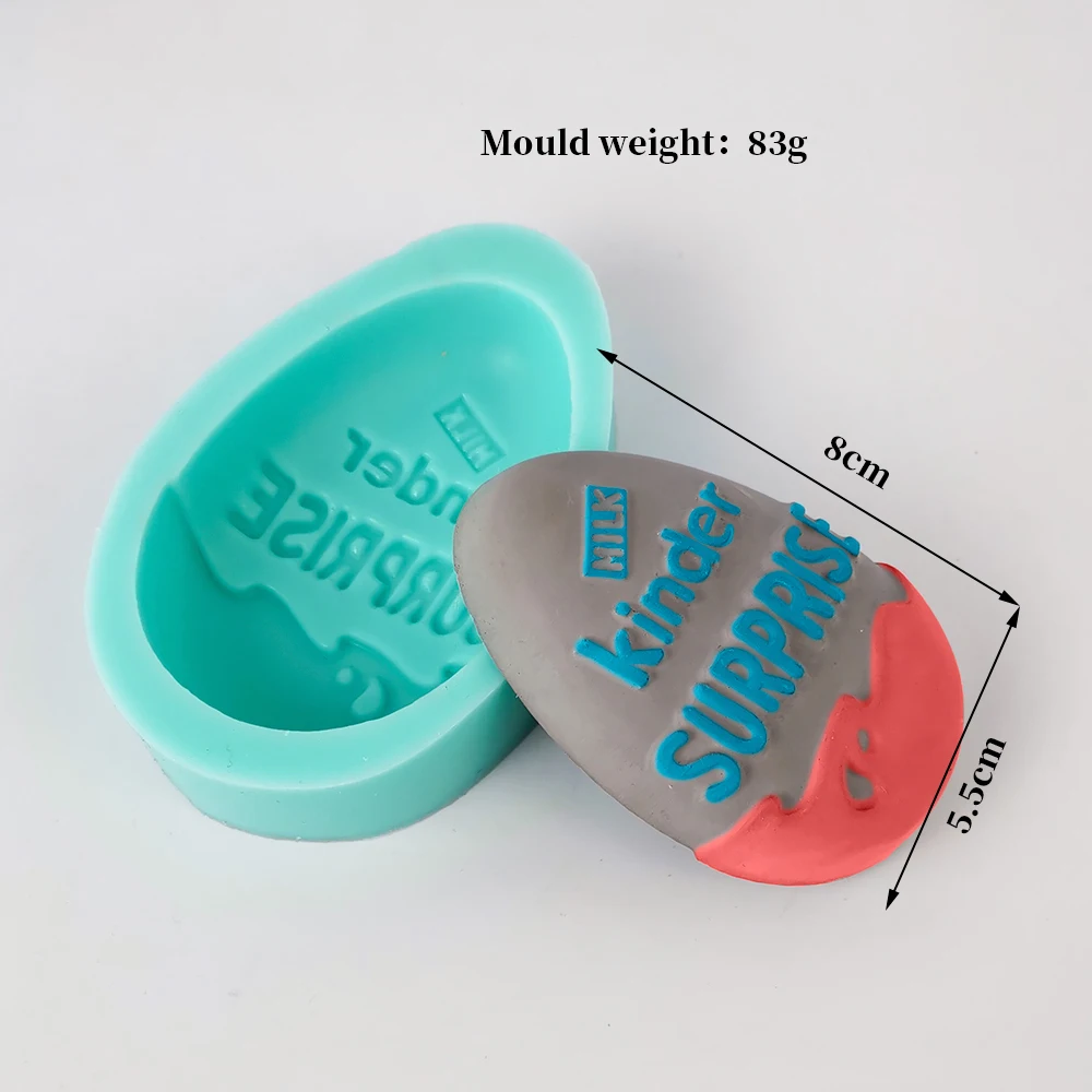 QT0427 PRZY Kinder форма-сюрприз Декор 2D формы для яиц пасхальные яйца мыло силиконовые
