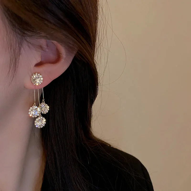 

Juno korean style earrings for women 2021 earring jewellery silver earrings fashion 925 jewelry accessories 2021 for women