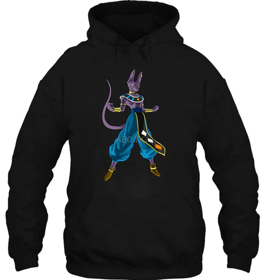 Толстовка с капюшоном для мужчин и женщин свитер Beerus God Of разрушительный Dragon Z Ball