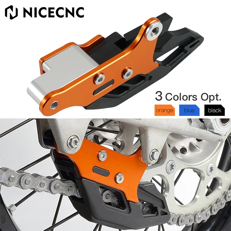 NICECNC Защитная направляющая цепи для KTM 125 200 250 300 350 400 500 EXC EXCF SX SXF XC XCF XCW XCFW TPI шесть дней 2008-2022