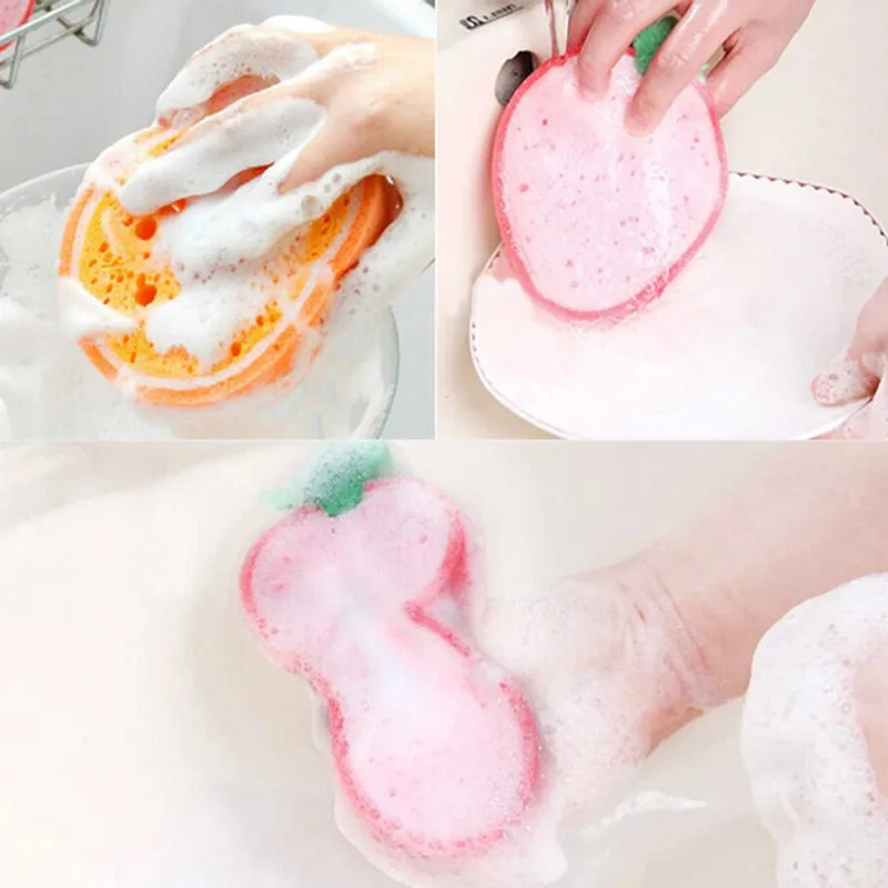 Необычная плотная ткань для чистки фруктов кухонная искусственная мощная мягкая