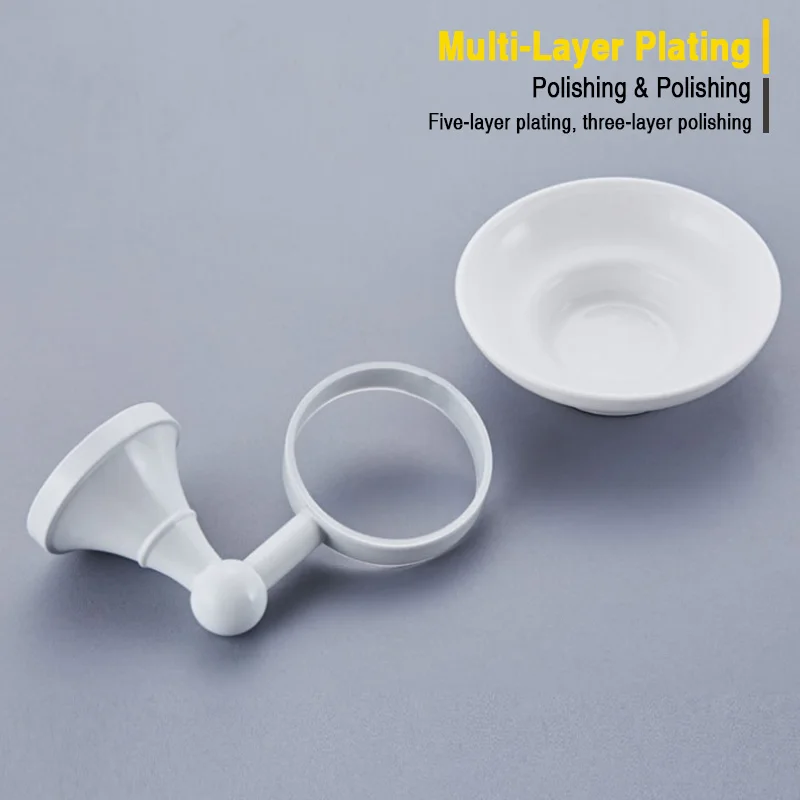 Античный держатель для мыла бронзовый черный матовый и посуды с керамическими