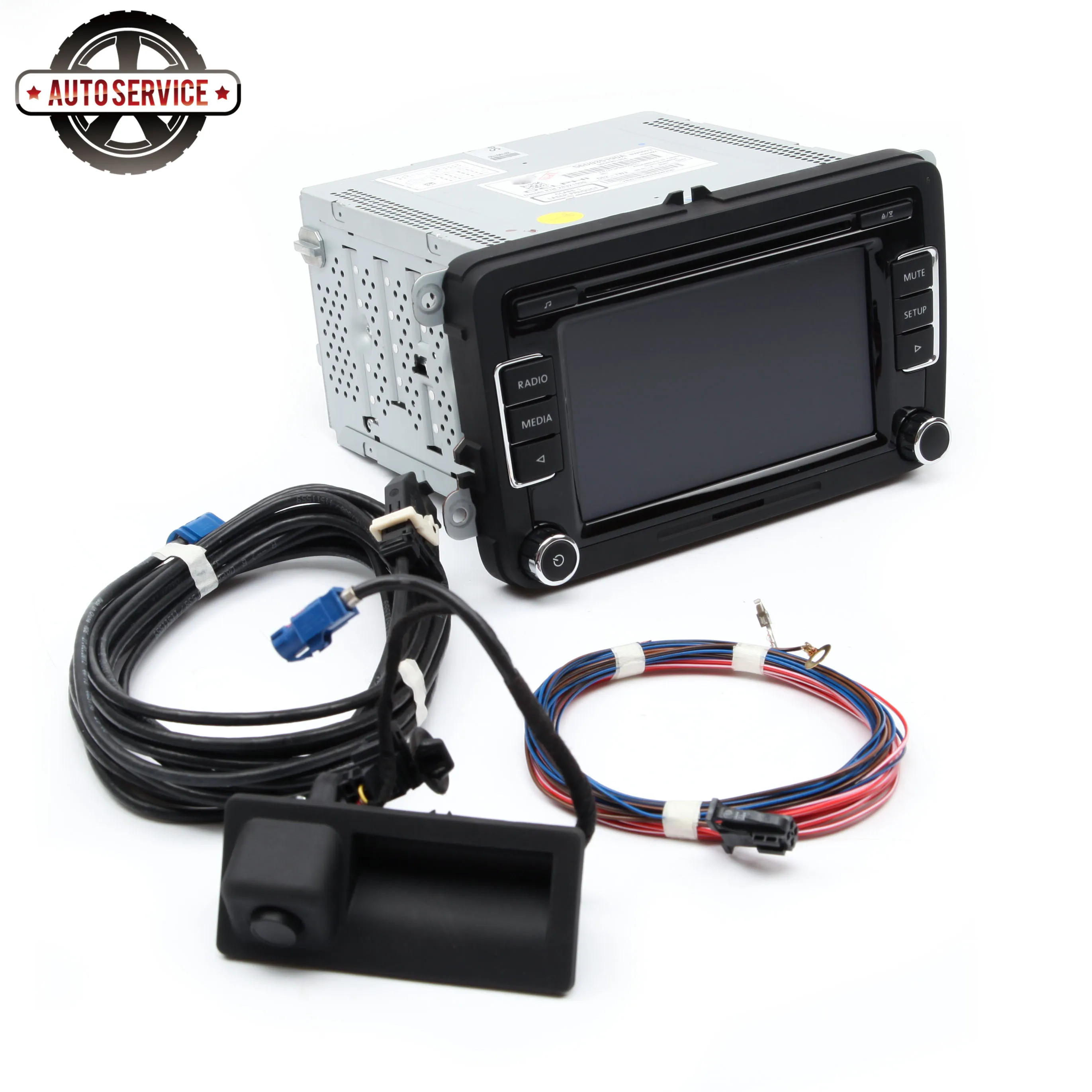 OEM 56D827566A автомобильный Радио CD плеер Поддержка камеры заднего вида Bluetooth для VW Jetta