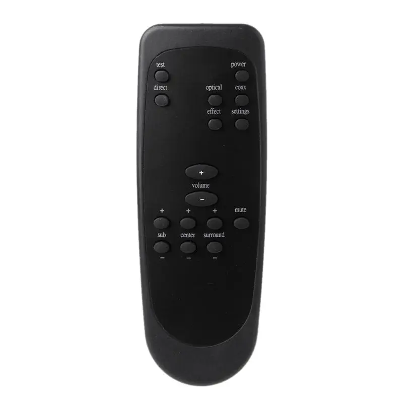 

Black Plastic Remote Control Controller Replacement for Logitech Z5500 Z-5500 Z5450 Z-5450 Z680 Z-680 Computer System Speaker A