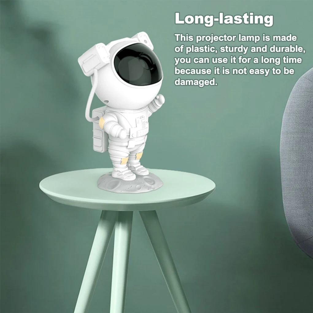 

Galaxy Starry Sky Night Light Projector Lamp For Home Bedroom Room Decor Astronaut Decorative Luminaires Children's Gift