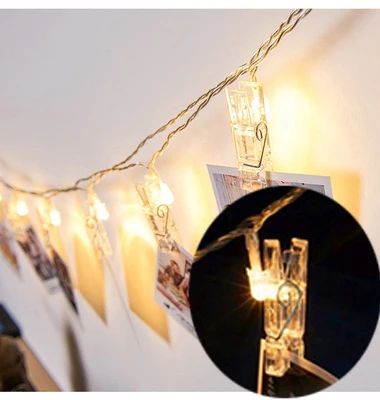

Led Photo Clip Outdoor Lights Garland Decoration Lighting Christmas Led Fairy Lights Photo Fancy Lighting Xmas Decor Lighting