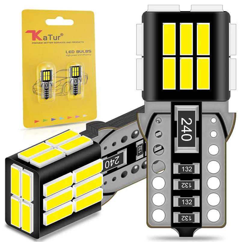 Светодиодная лампа Canbus W5W T10 24SMD 194 168 светодиодный 2 шт. | Автомобили и мотоциклы