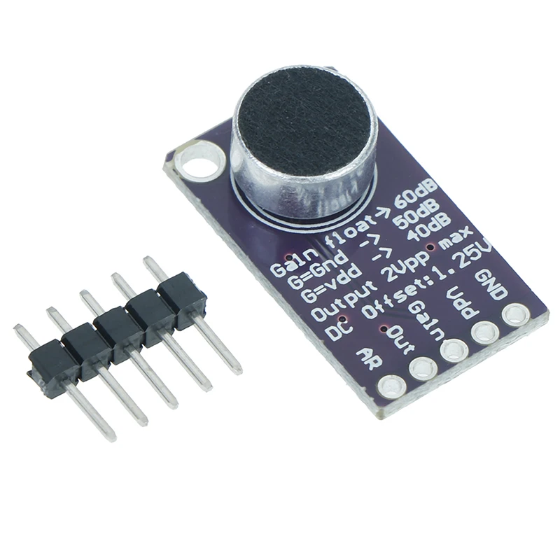 Горячая 1 шт. MAX9814 микрофон усилитель с АРУ плата модуль автоматического