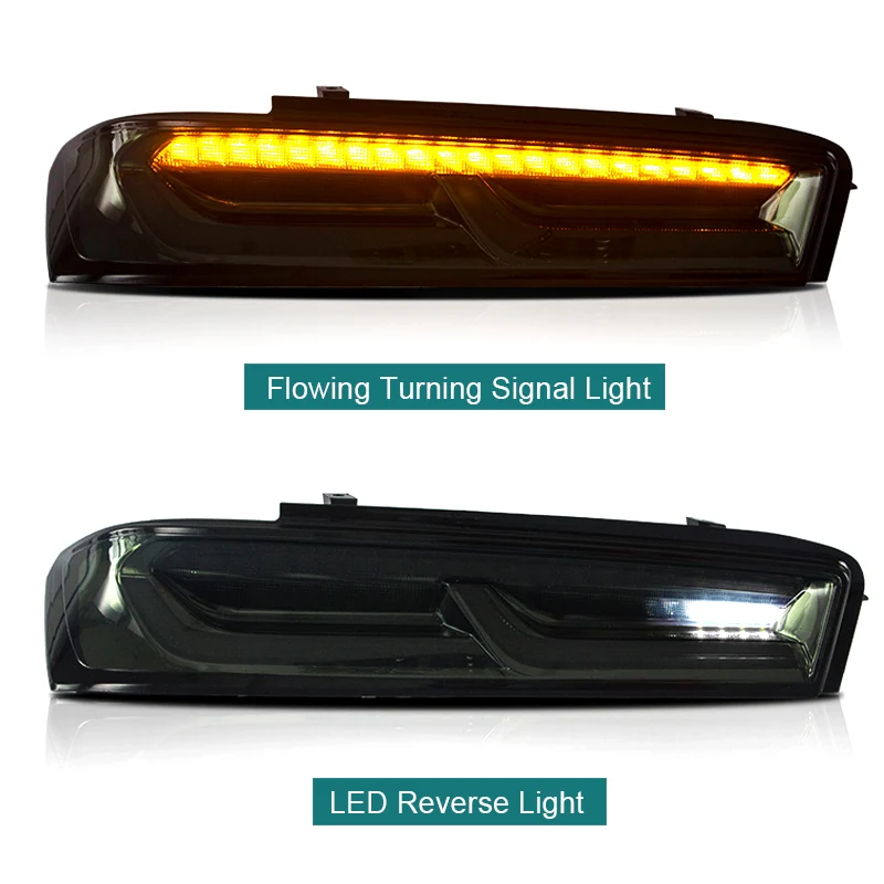 LED Tail Lamp for Chevrolet Camaro 2016 2017 2018 Smoked Black Red Left Right side Light Turning Signal | Автомобили и мотоциклы