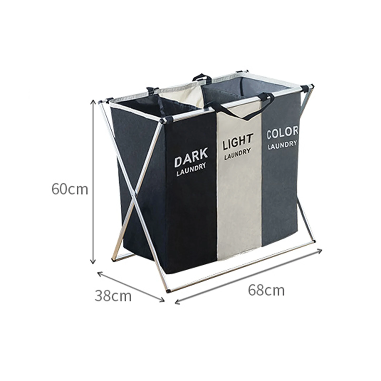 

Корзина для грязной одежды из ткани Оксфорд, корзина для хранения грязной одежды, корзина для белья, корзина для белья, портативная складная...