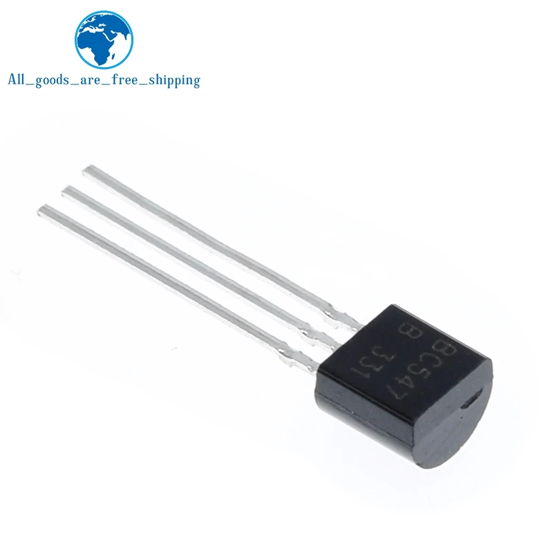 100 шт./пакет BC547 TO 92 45V / 0.1A NPN транзистор низкой мощности|Транзисторы| |