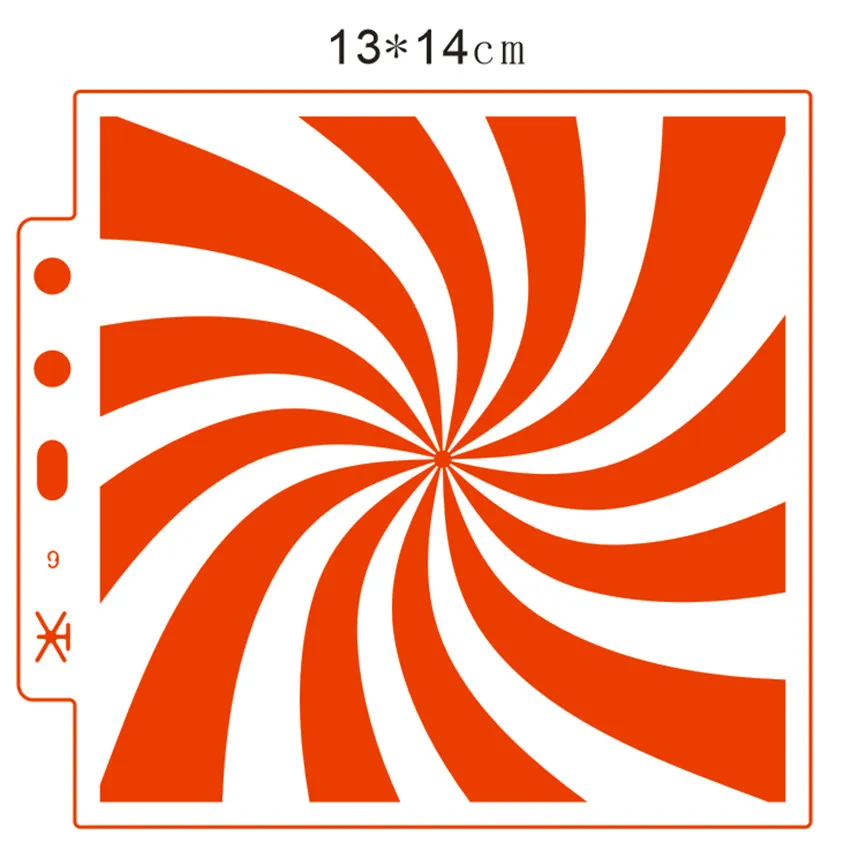 Трафареты радужного сахара для скрапбукинга 13*14 см | Дом и сад