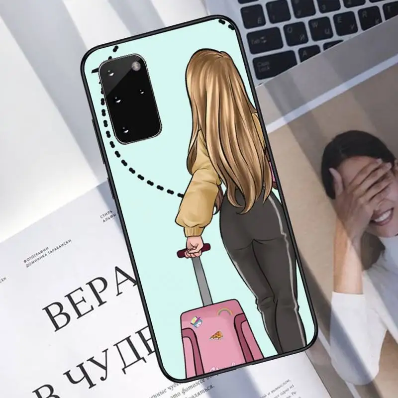 

Girls Bff Best Friends Forever Phone Case For Samsung galaxy S 7 8 9 10 20 edge A 6 10 20 30 50 51 70 note 10 plus