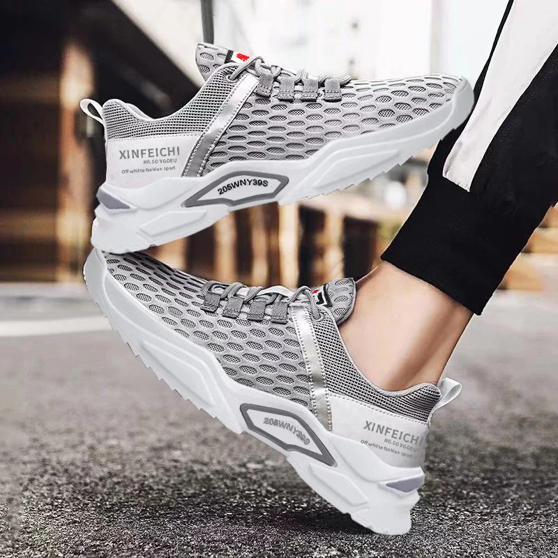 Дышащая Спортивная обувь для мужчин 2021 Модные Дизайнерские кроссовки мужские