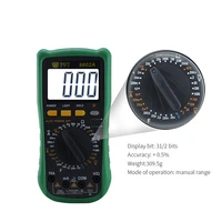 portable precision multimeter repair tools lcd digital display ac dc ammeter voltage tester