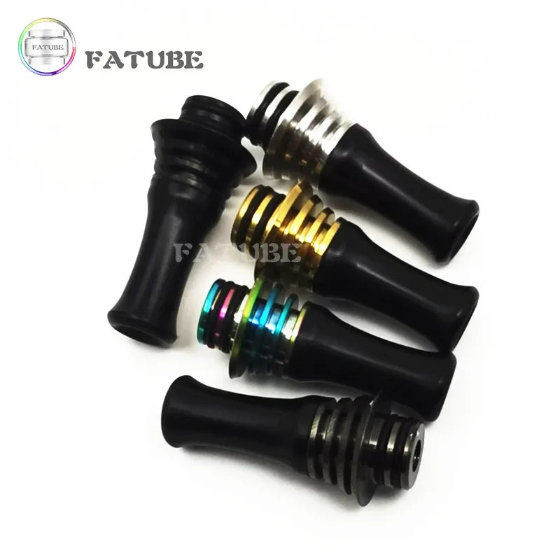 Мундштук для капель FATUBE длинный мундштук с трубочным соединением MTL POM SS