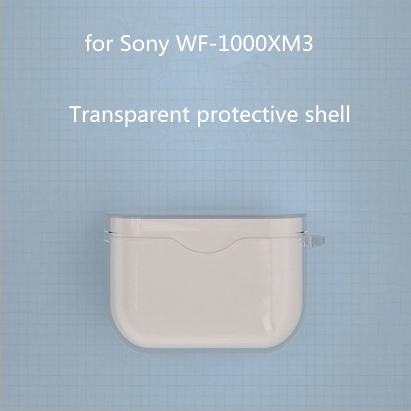 Для Sony WF-1000XM3 наушники защитный чехол из прозрачного термопластичного