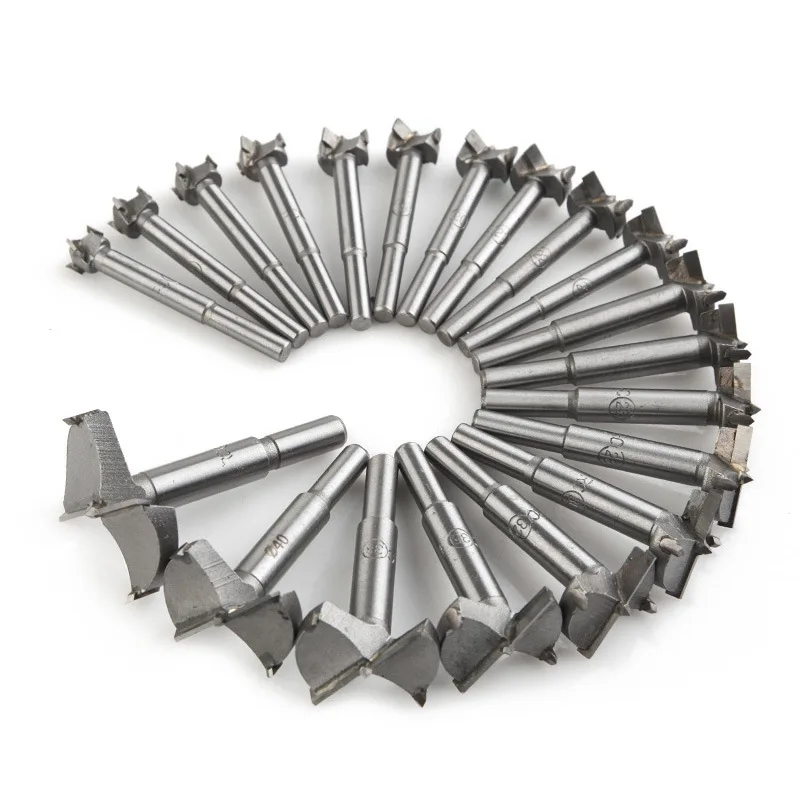 

20Pcs Flat Wing Drill Set Drill Bits Woodworking Hole Saw Set Wood Drill Bit Auger Opener for Woodworking 14-50mm