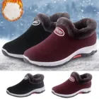 Женские ботинки, зимняя обувь, дышащая сетчатая Уличная обувь для фитнеса и бега, спортивные кроссовки, зимняя сохраняющая тепло обувь D922 #