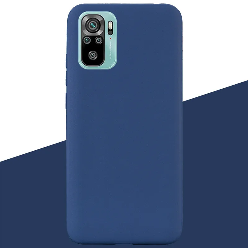 For Xiaomi Redmi Note 10 Pro Case Soft Silicone Redmi Note 10 Back Cover Phone Case for Redmi Note 10 Pro Case Coque Funda Shell