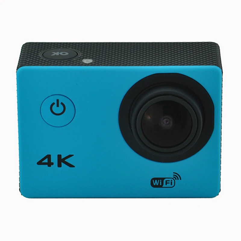 Спортивная экшн видеокамера 4K Водонепроницаемая широкоугольная велосипедная