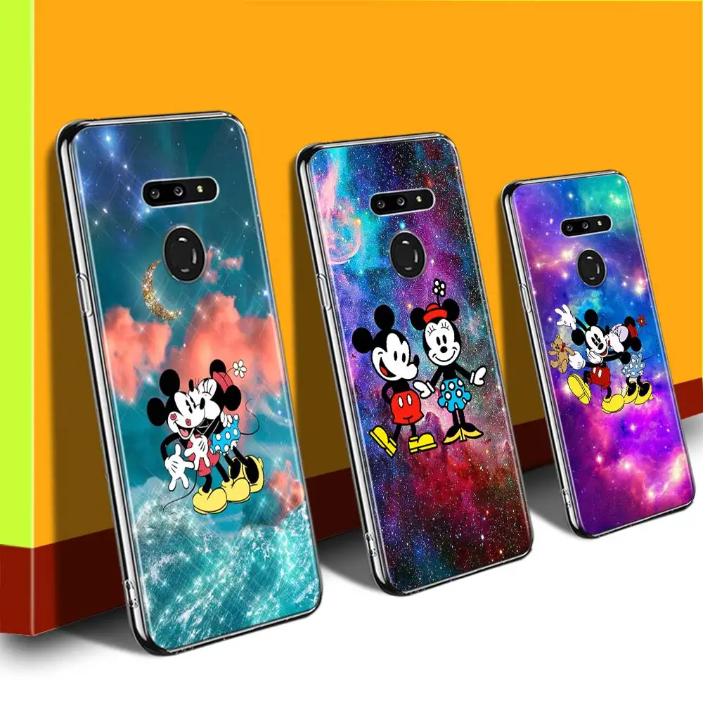 

Mickey Minnie colorful for LG G8 G8S G8X V30 V35 V40 V50 V60 ThinQ Q60 K40 K50 K41 K51 K61 K71 K92 Transparent Phone Case
