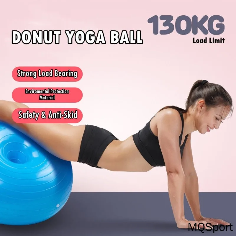 

Фитнес 50 см пончик мяч для йоги утолщенный Анти-взрыв шар надувной баланс