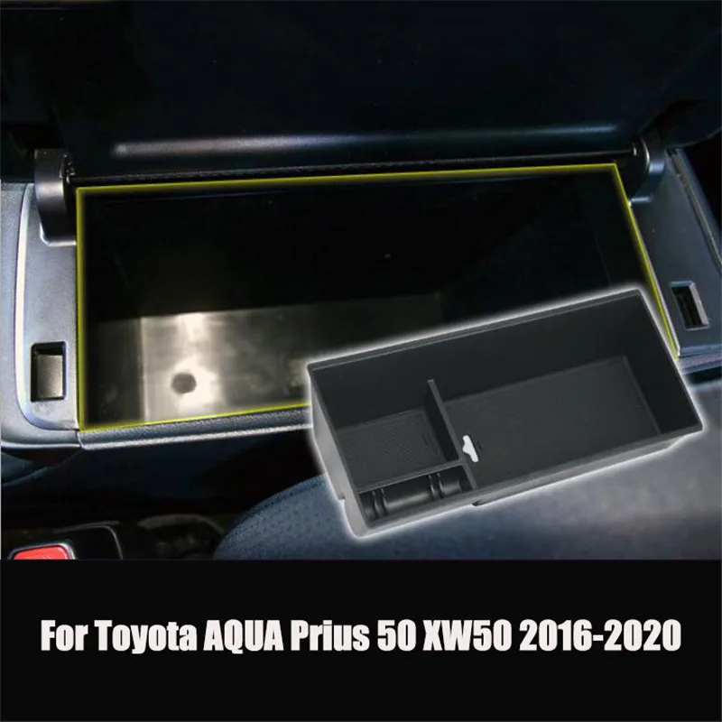 Подлокотник для хранения автомобильный органайзер аксессуары Toyota AQUA Prius 50 XW50 2016