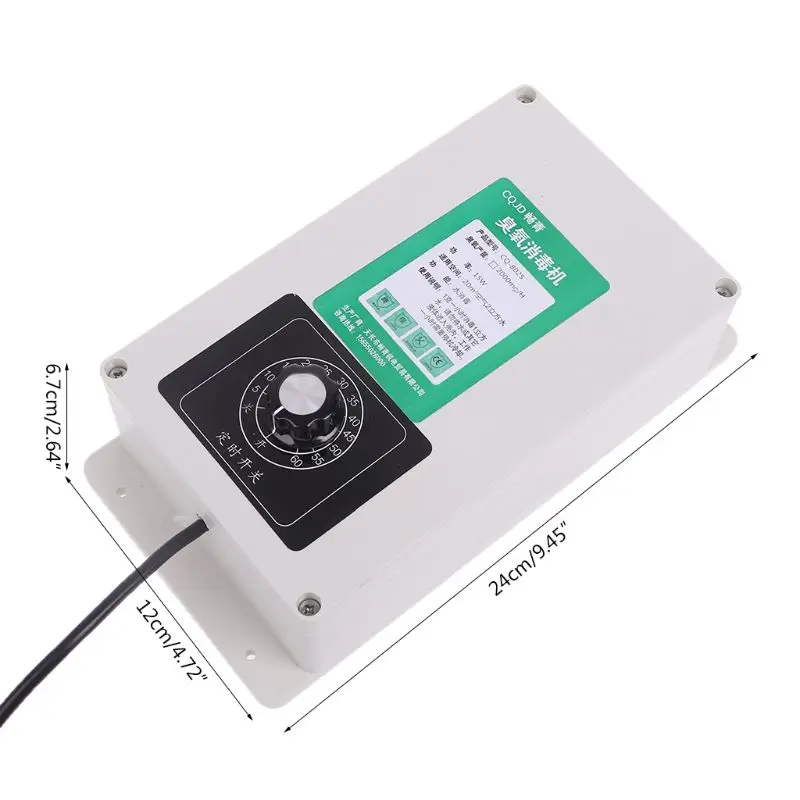 Бесплатная доставка 2000 мг генератор озона Воздухоочистители машина очиститель