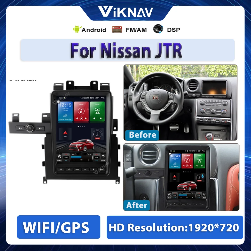

Автомагнитола для Nissan JTR, автомагнитола на Android, автомобильный стереоприемник, головное устройство, DVD, мультимедийный плеер, 2Din, GPS-навигация