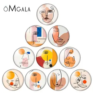Новинка, повседневные носки с арт-абстрактной живописью, для девочек 10 шт. Смешанные 12 мм18 мм20 мм25 мм кабошоны круглые фото демонстрационный стеклянный кабошон с плоской задней частью, украшения своими руками